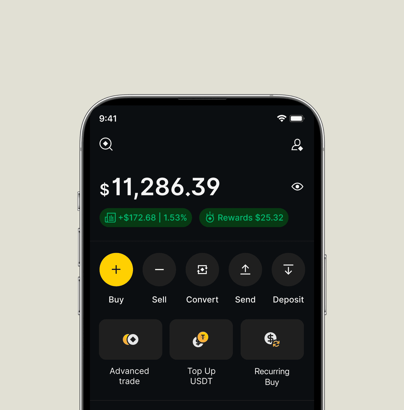 Binance.US product design