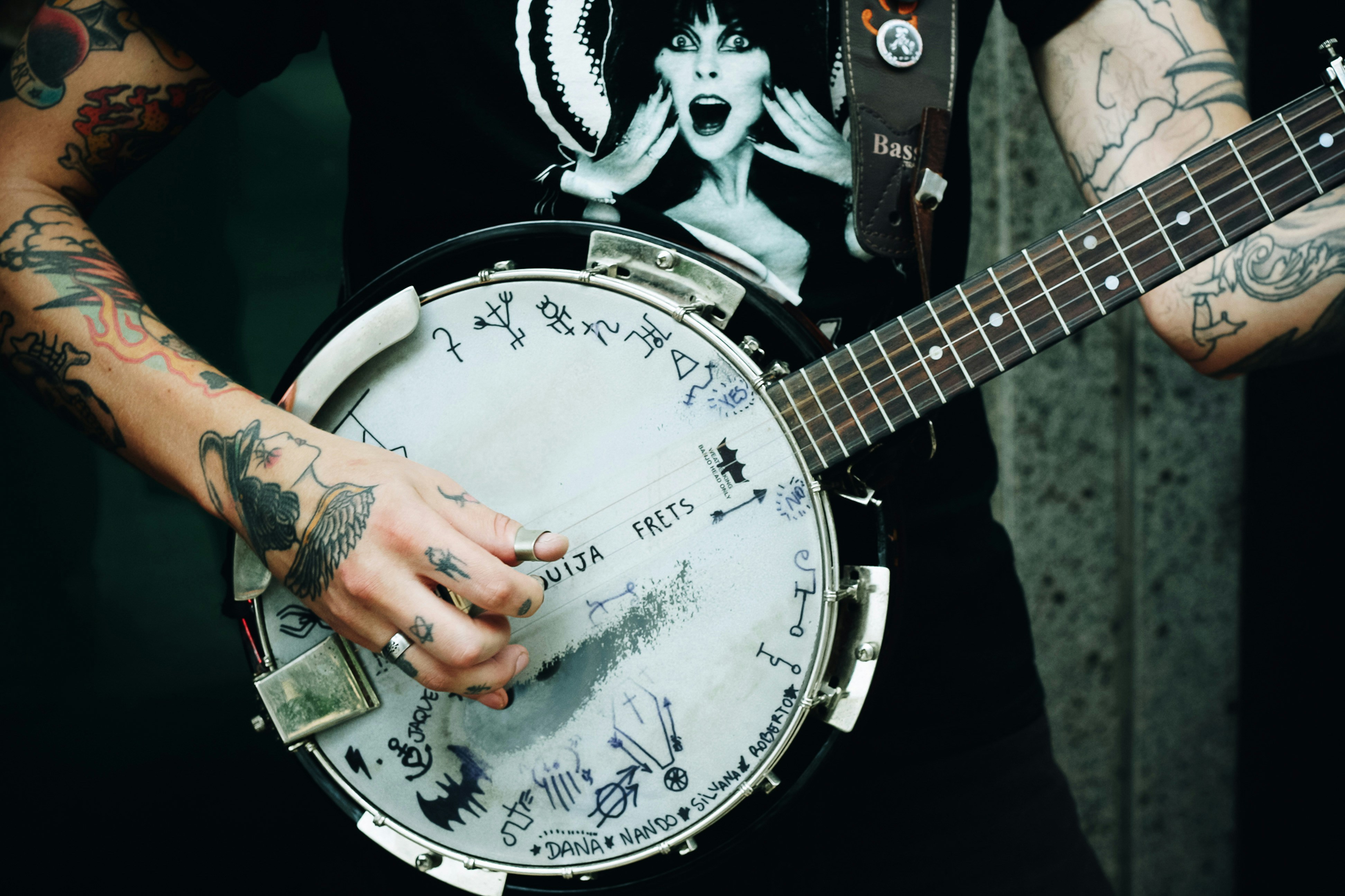 guy playing guitar