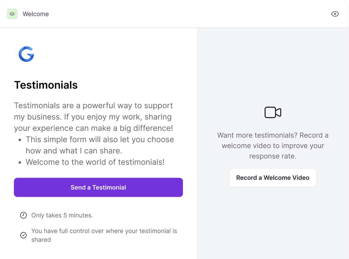 Gridapps Testimonials Feature
