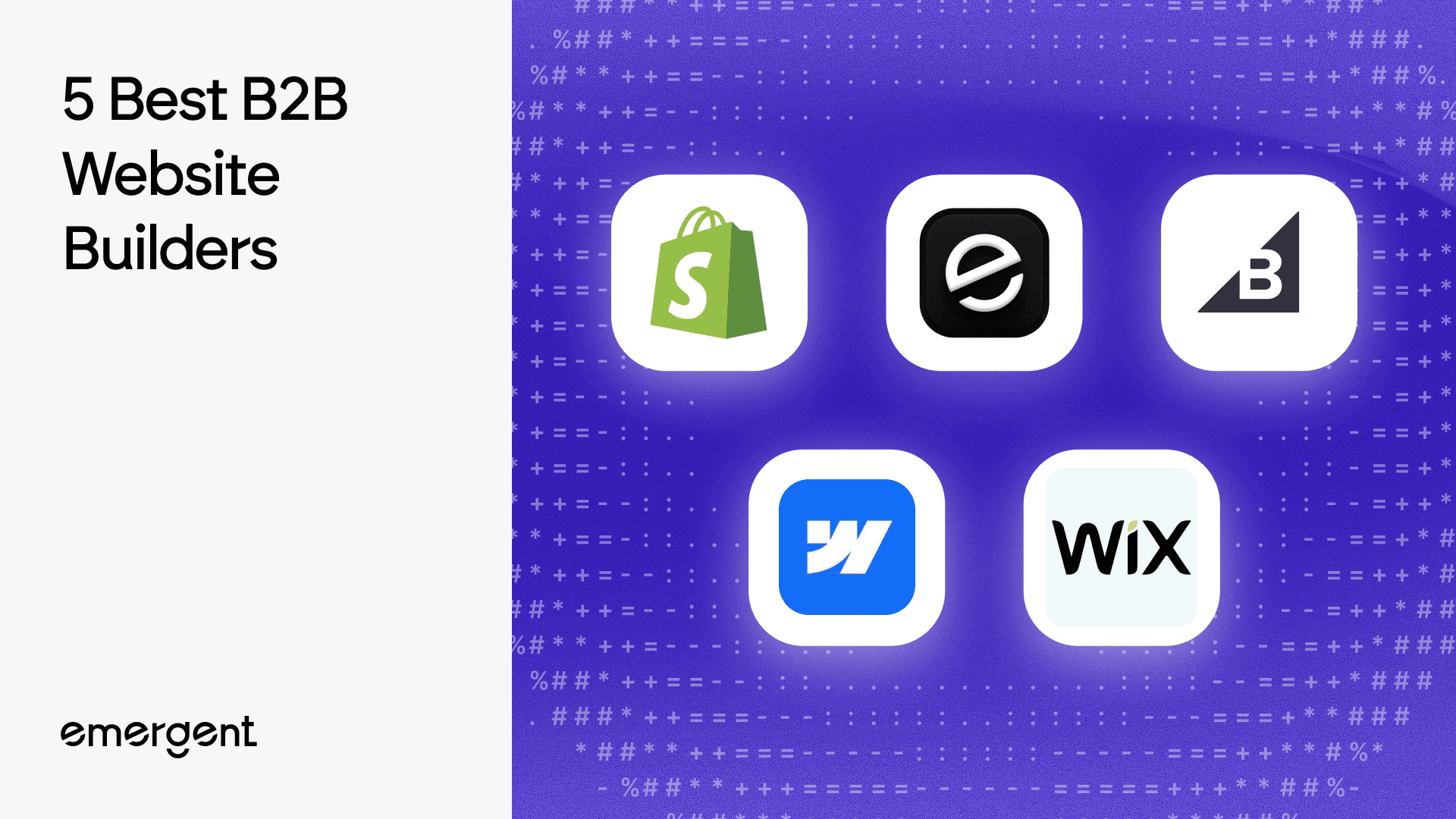 5 Best B2B Website Builders