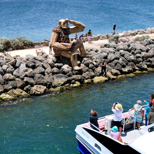 Mandurah: Giant & Dolphin Guided Sightseeing Cruise tickets