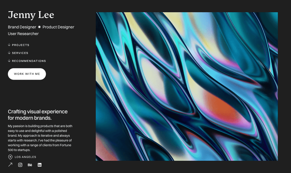 Freelancer &amp; Professional Portfolio Templates Online