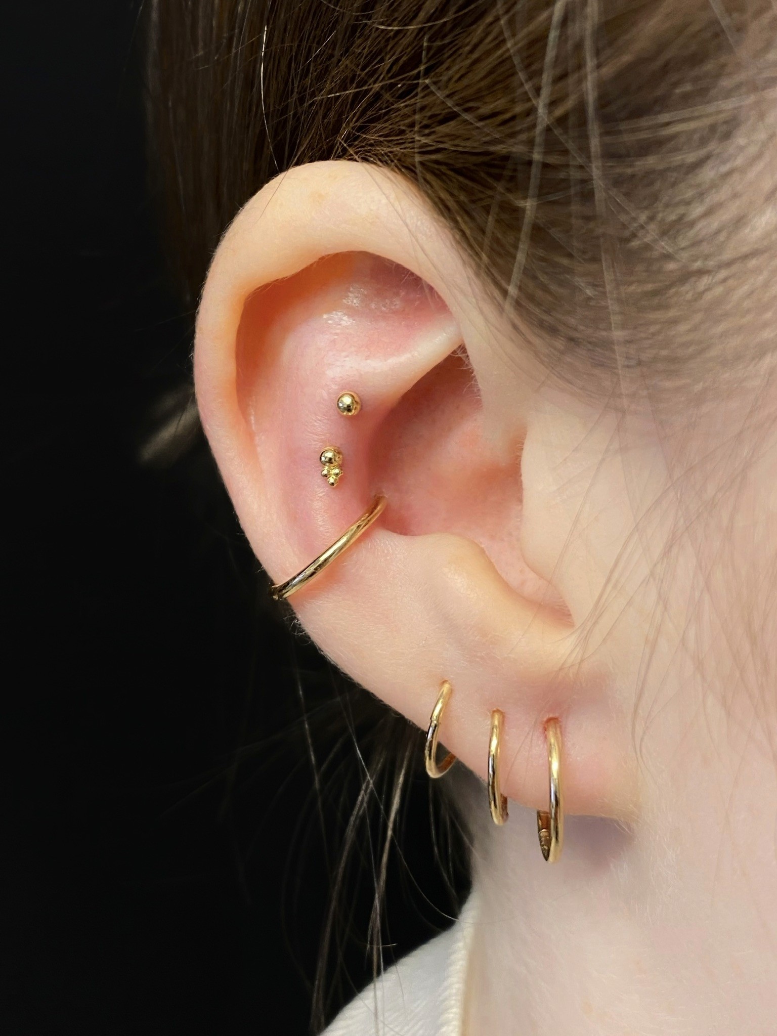 outer conch piercing