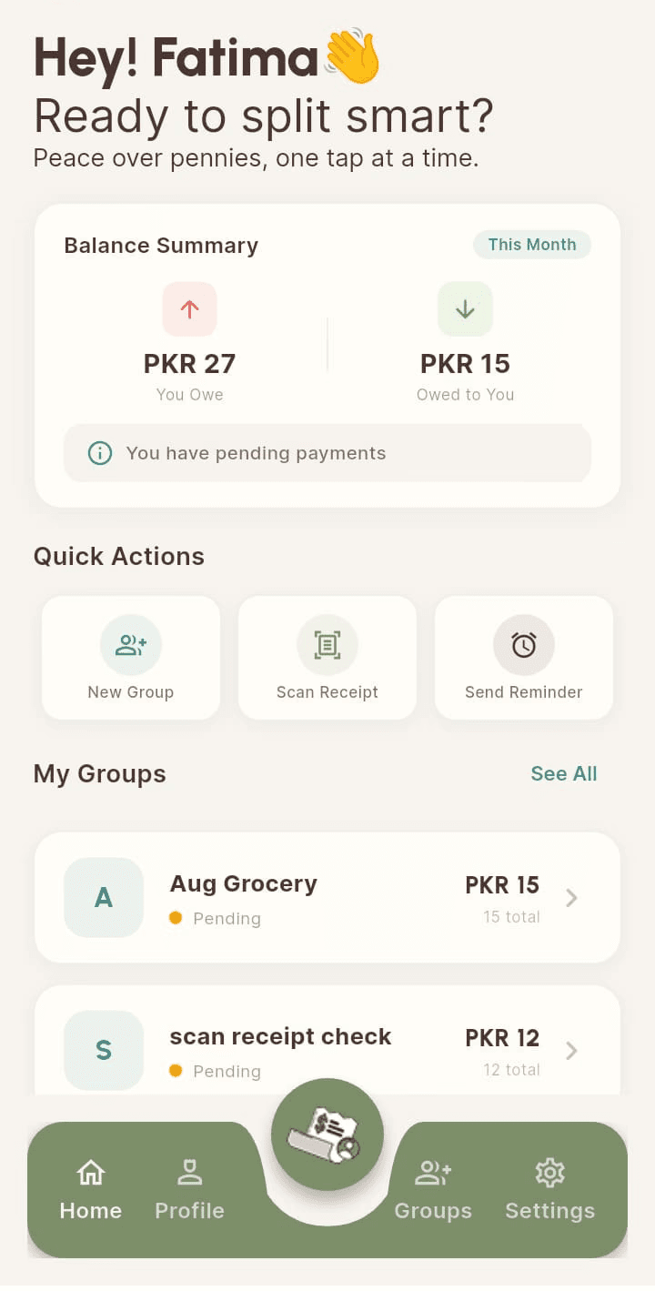 AppLanPage  iOS app interface displayed on iPhone mockup