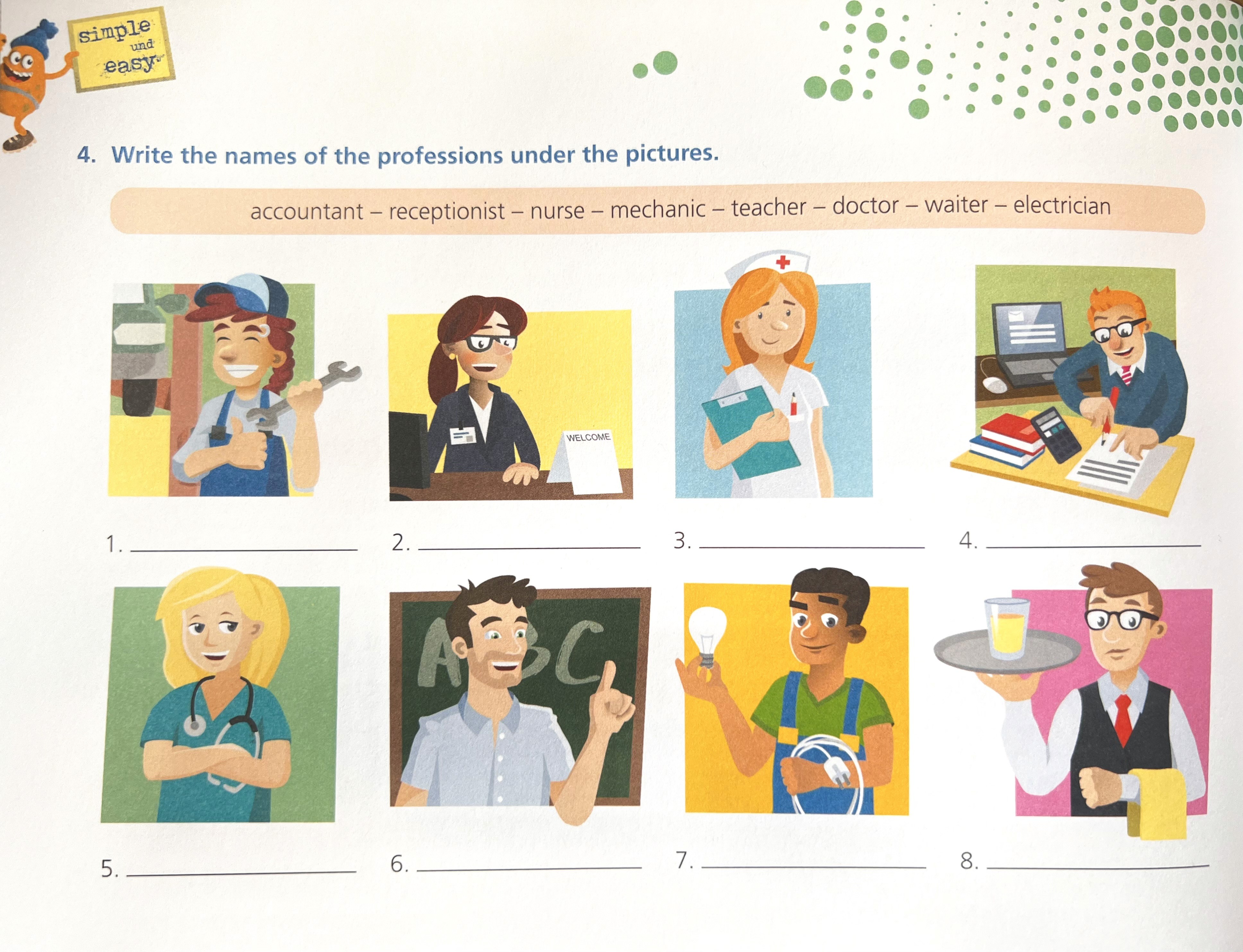 simple und easy Berufe