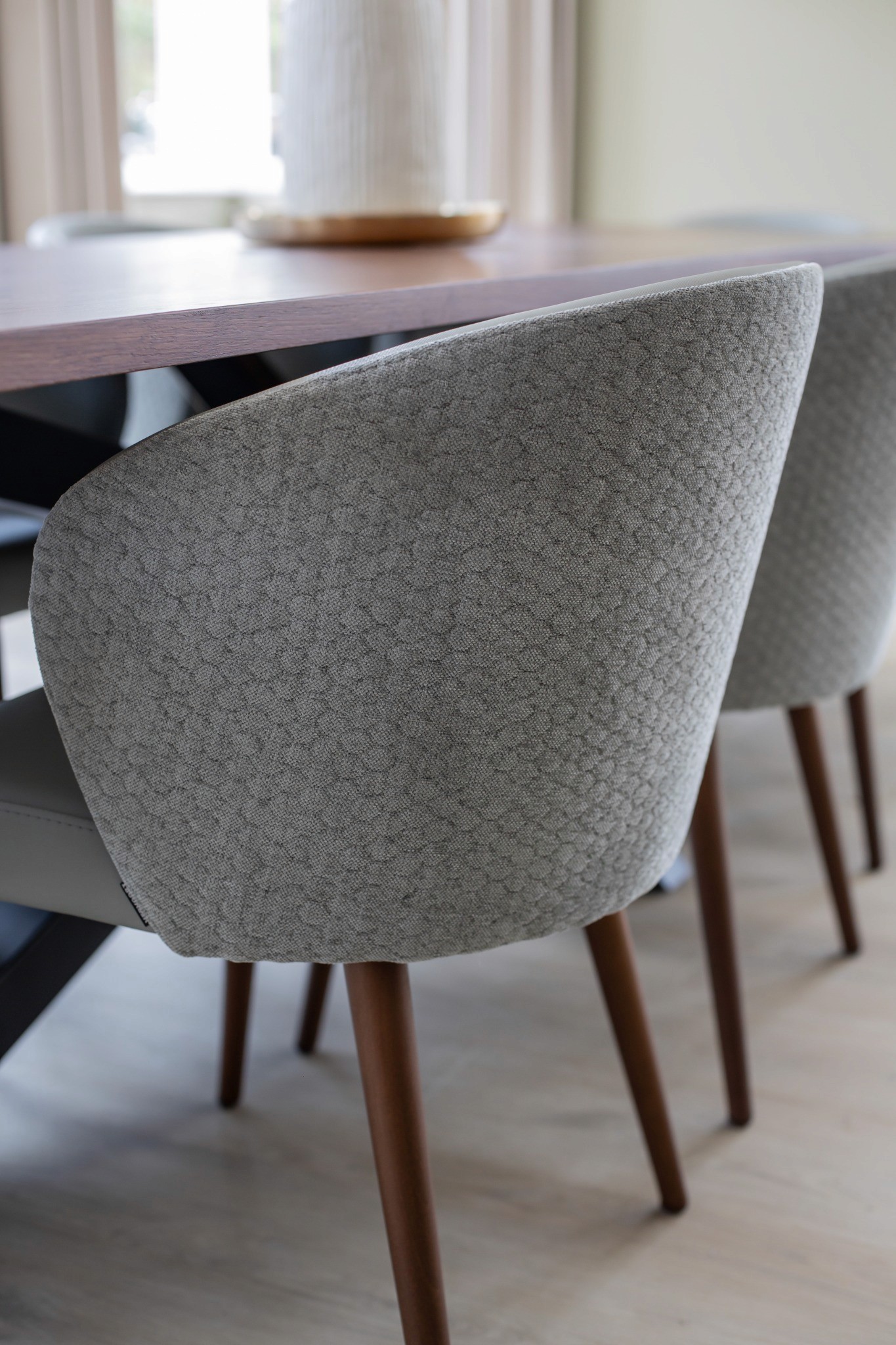 eetstoelen licht blauw