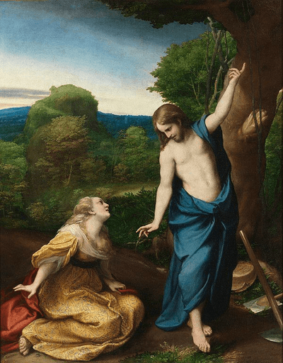 Correggio, "Noli me tangere" (1525)