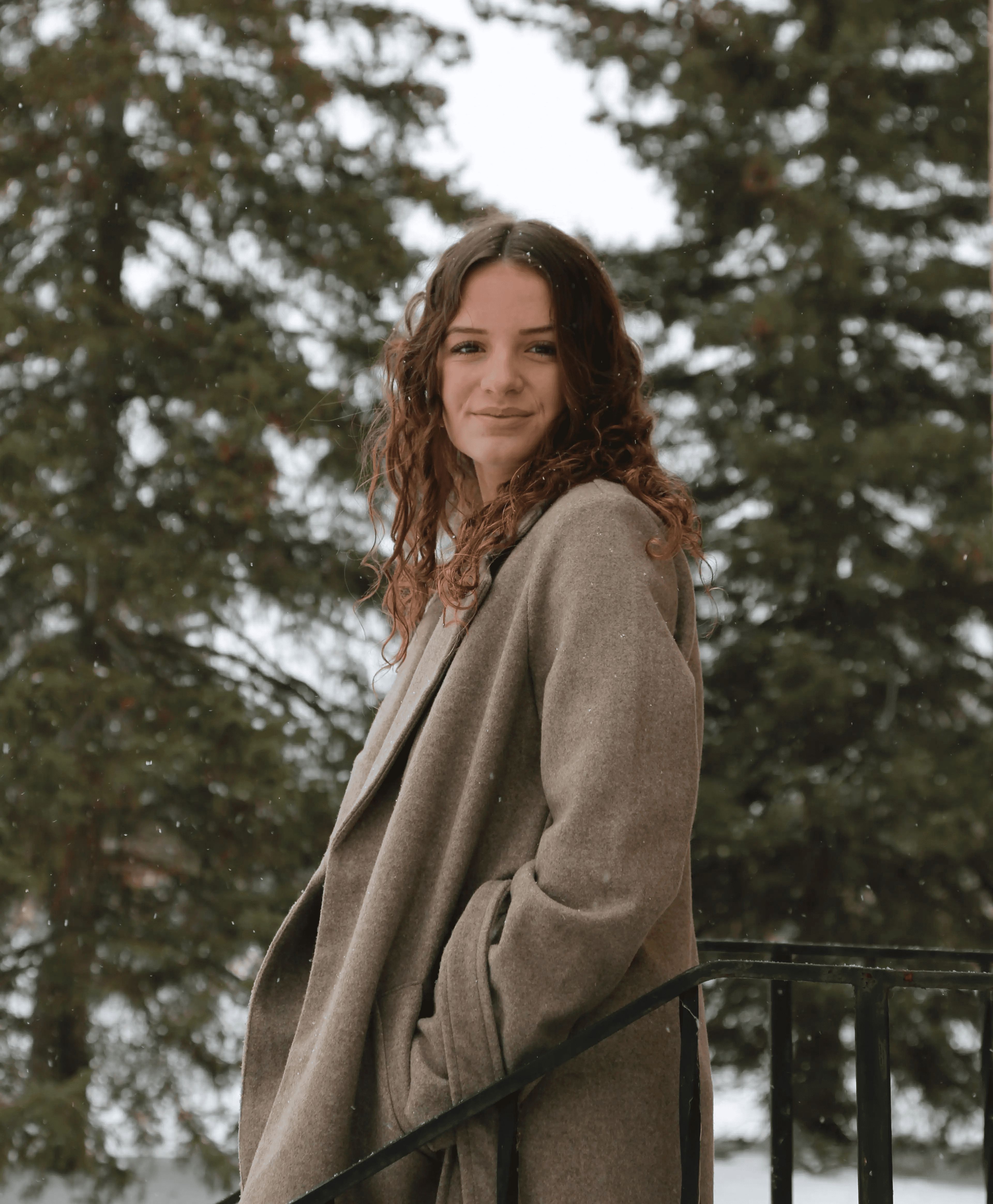 beautiful married couple outdoor