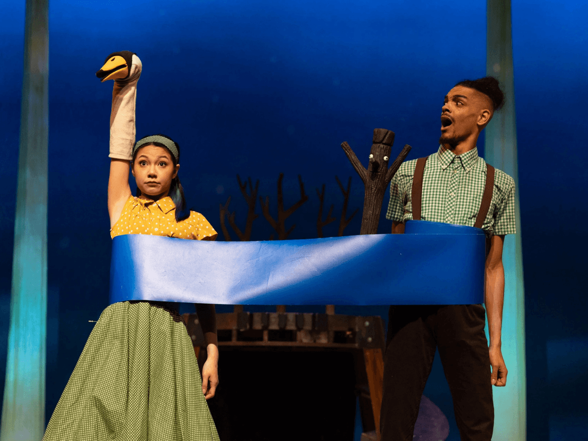 Stick Man performance London 2024 cast.