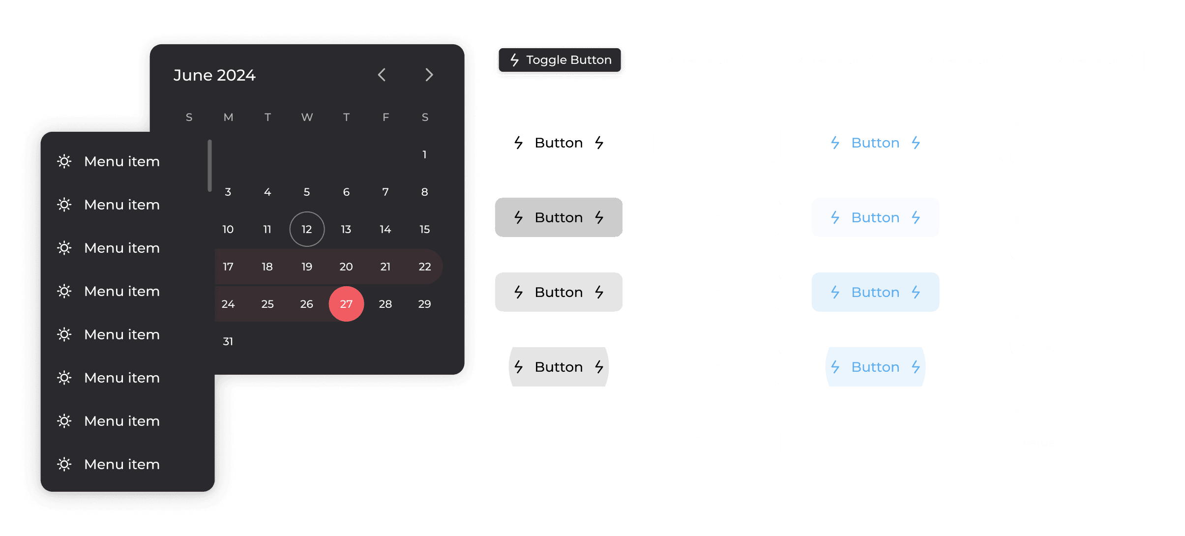Design system components
