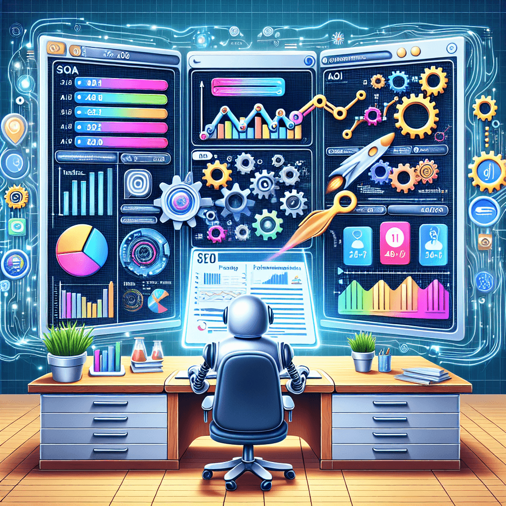 eesel AI dashboard displaying SEO performance metrics