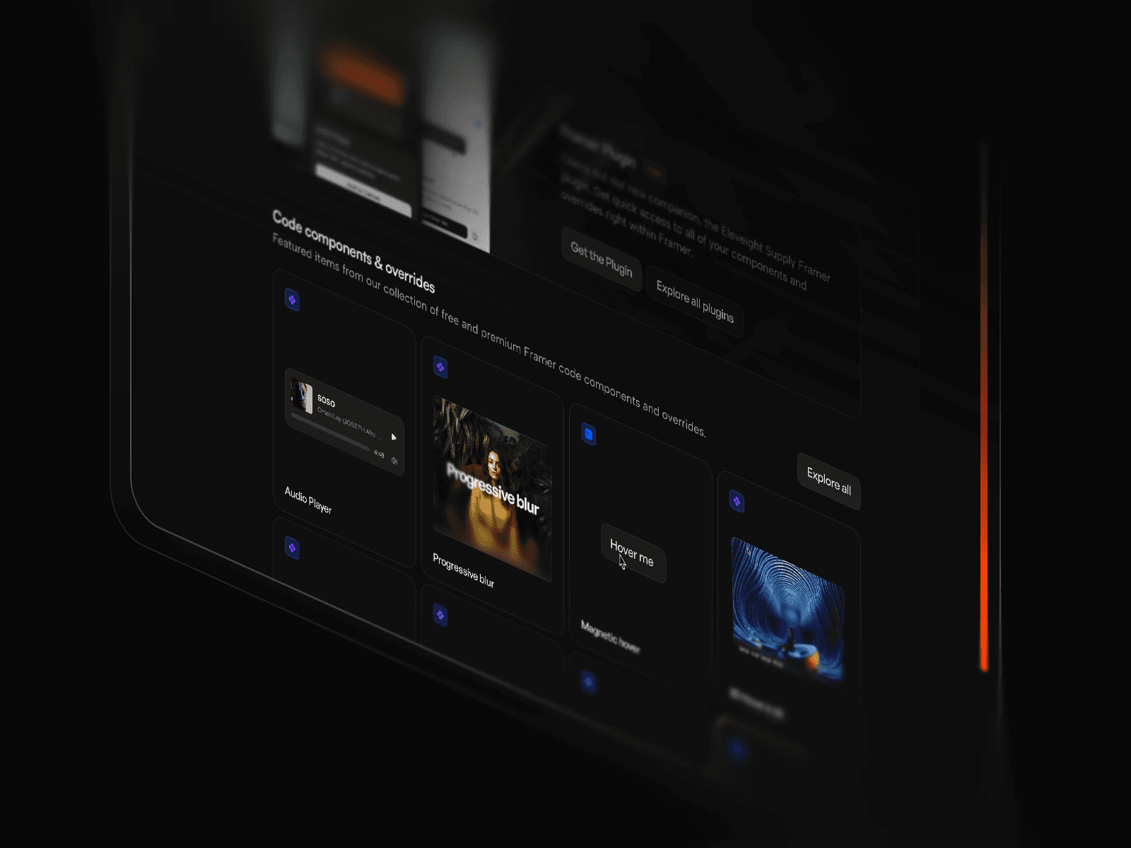 Framer中文网免费组件模板、Framer组件、Framer模板、Framer教程、Framer汉化