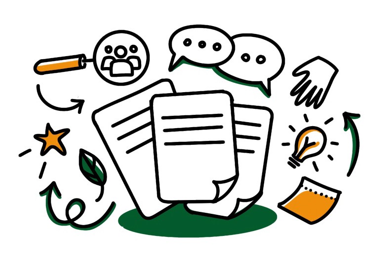 Projekt zestawu ikon ikon dla Pracowni Zrównoważonego Rozwoju | Maja Żądło - Kreaturka