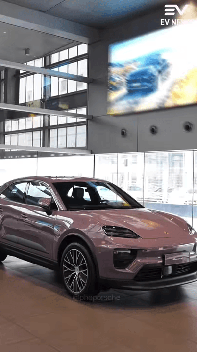 ახალი, სრულიად ელექტრო Porsche Macan 4