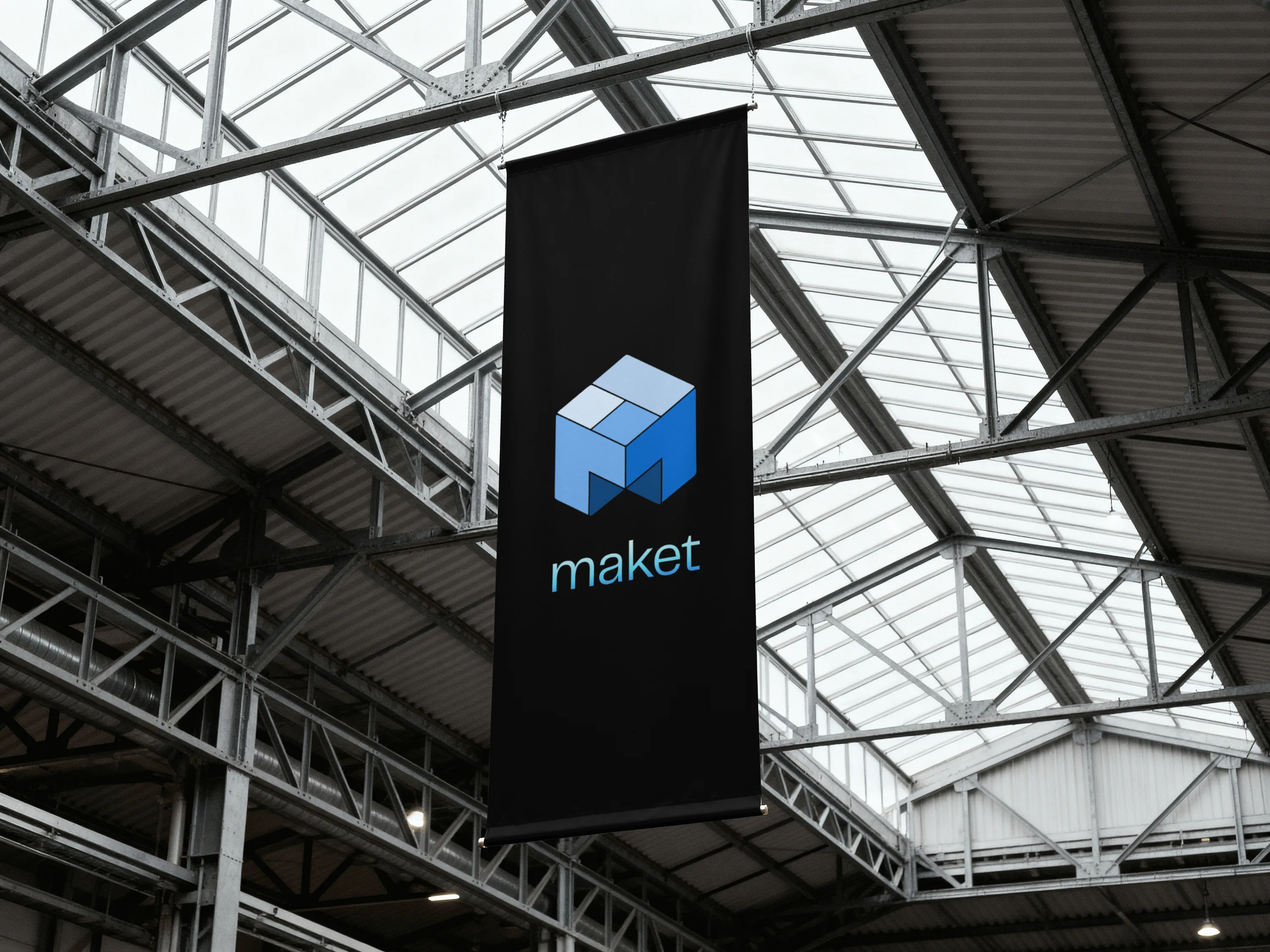 Neon boy with laptop