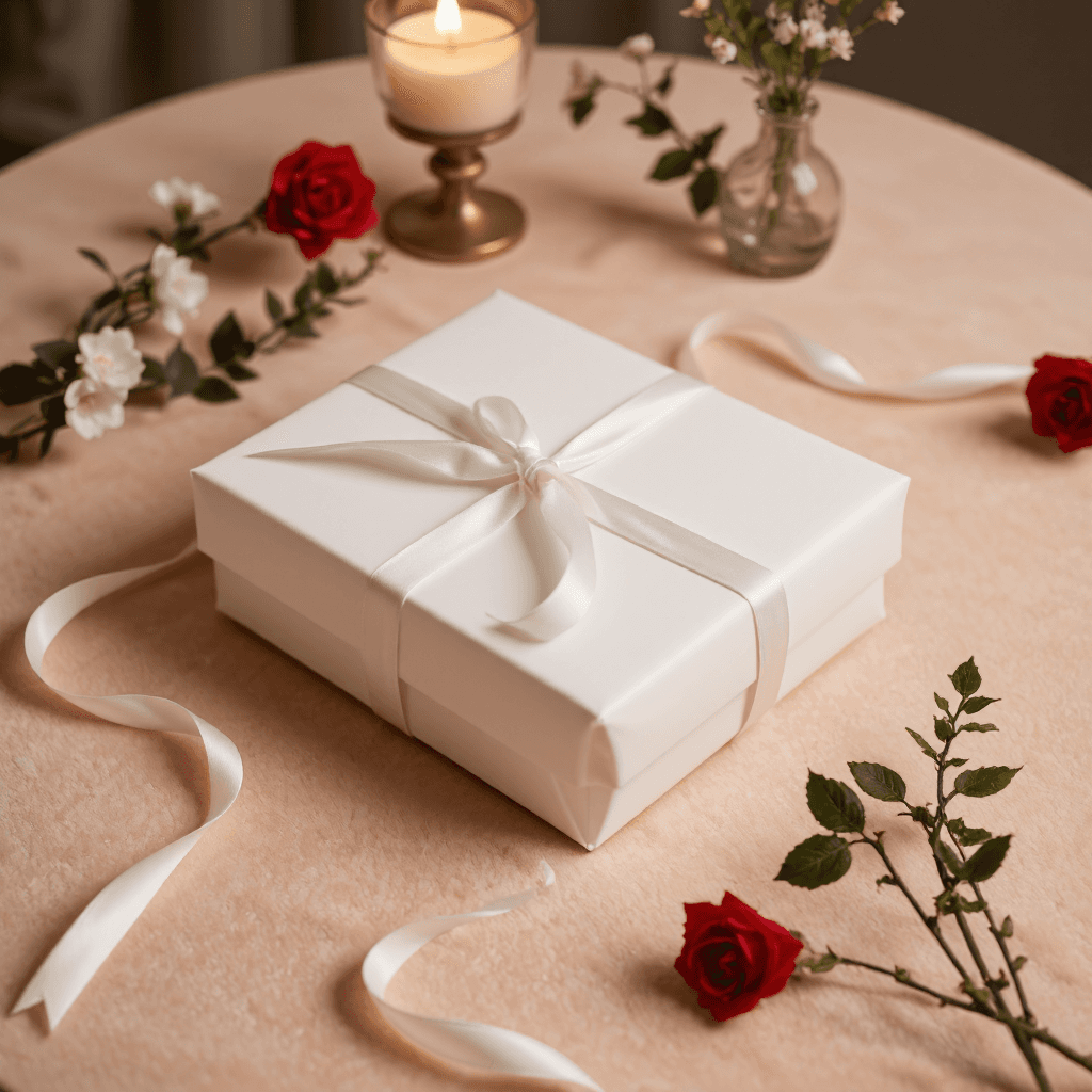 product photography of Gift boxes