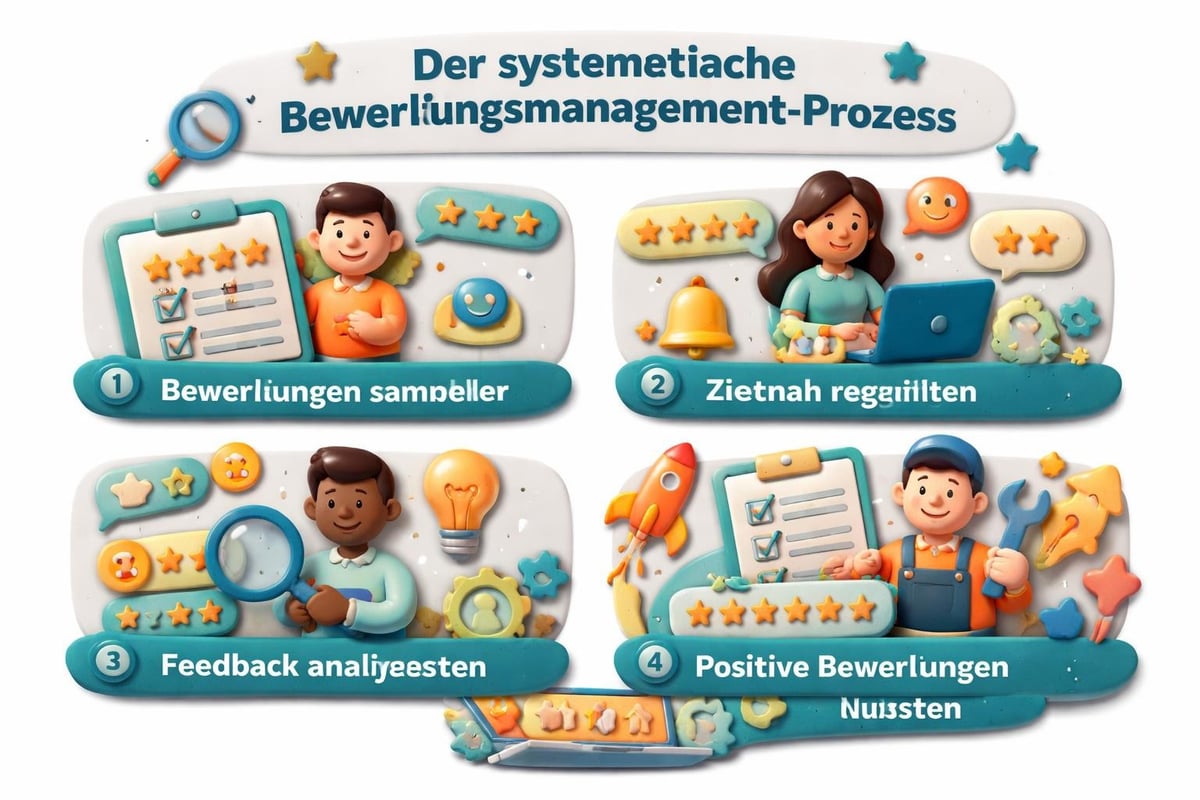 Bewertungsmanagement-Workflow