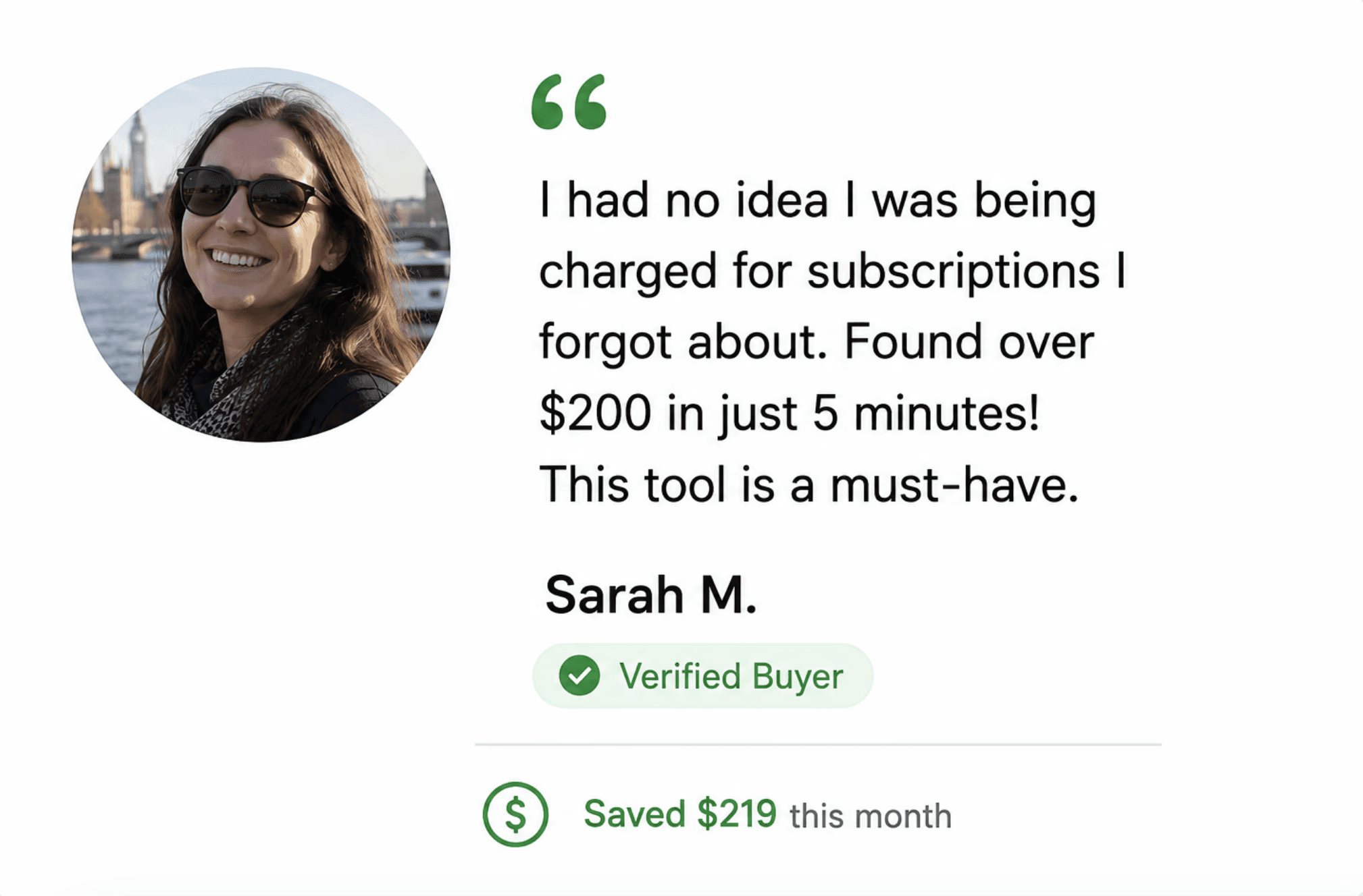Customer review
