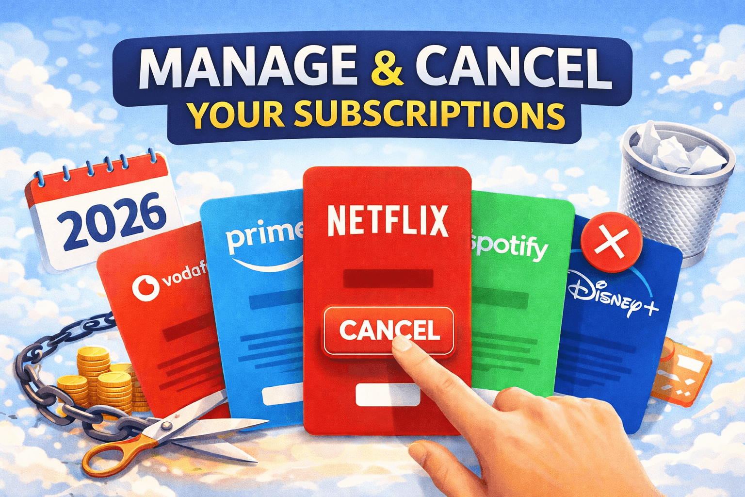 Manage and Cancel Subscriptions