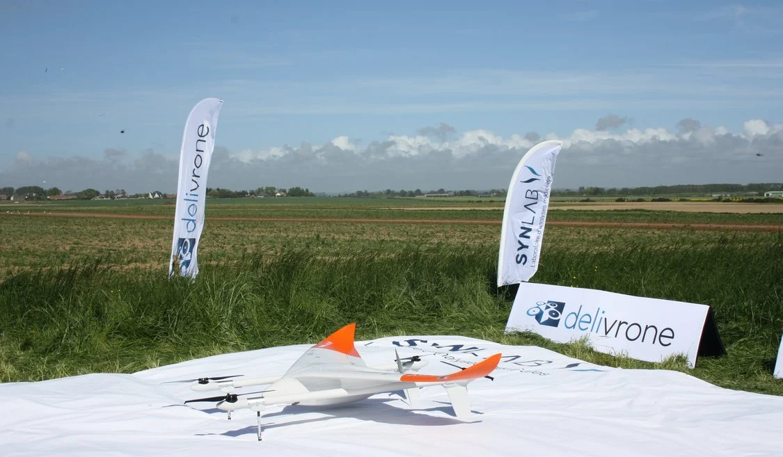 avy drone on deliverone platform