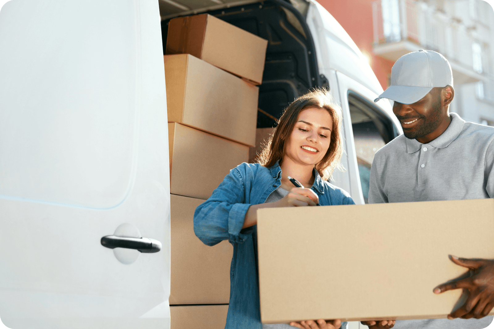 Person drawing a design with a protractor
