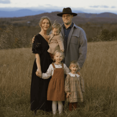 Young wyoming family