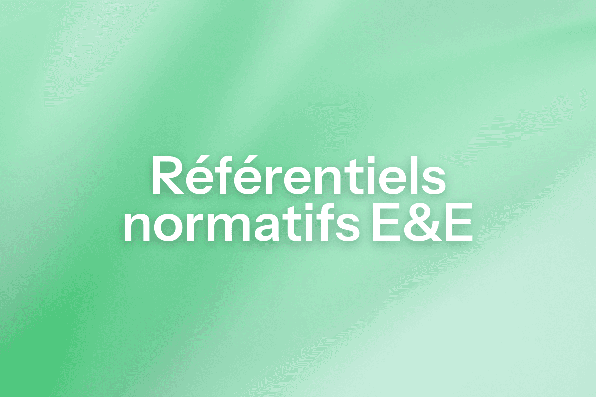 Visuel de formation Référentiels normatifs énergie et environnement
