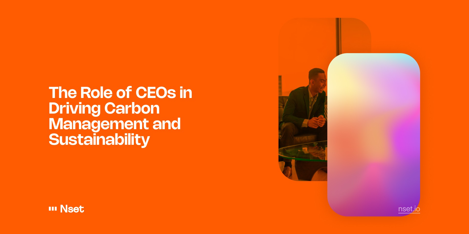 CEOs can drive corporate social responsibility while providing climate solutions and ROI