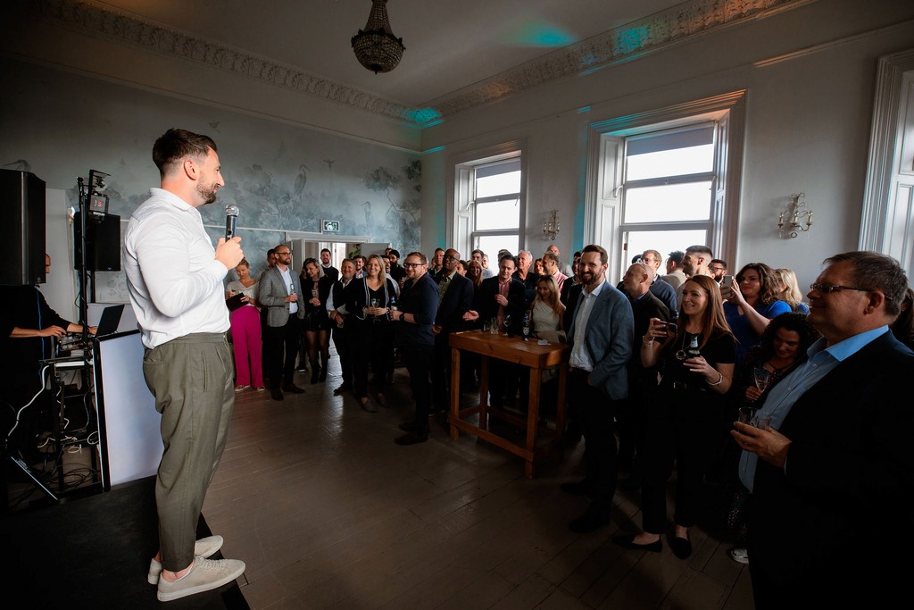 Guests interacting with new Horde visuals