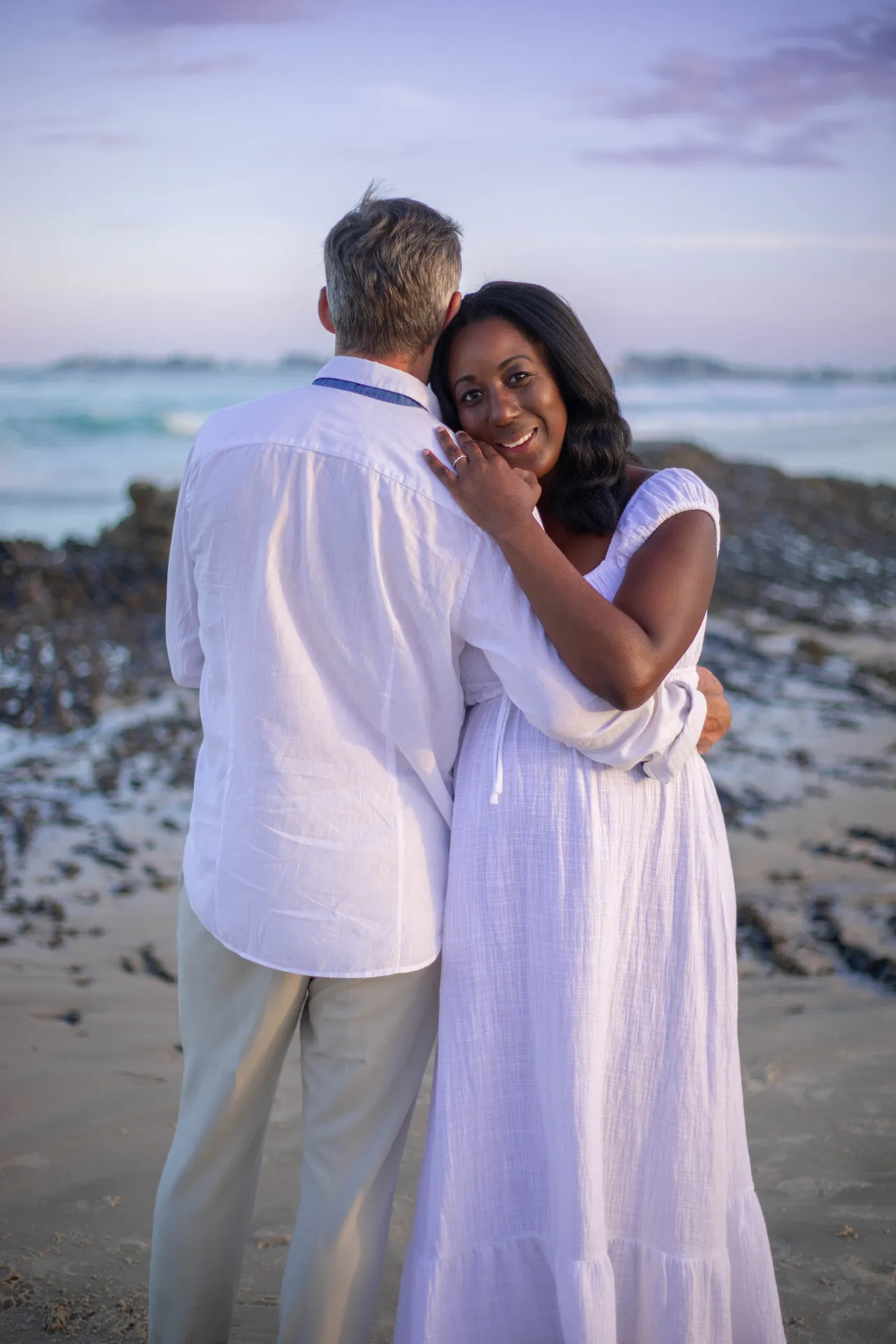 woman in white wedding dress