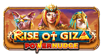 Rise of Giza PowerNudge - visuel officiel Pragmatic Play