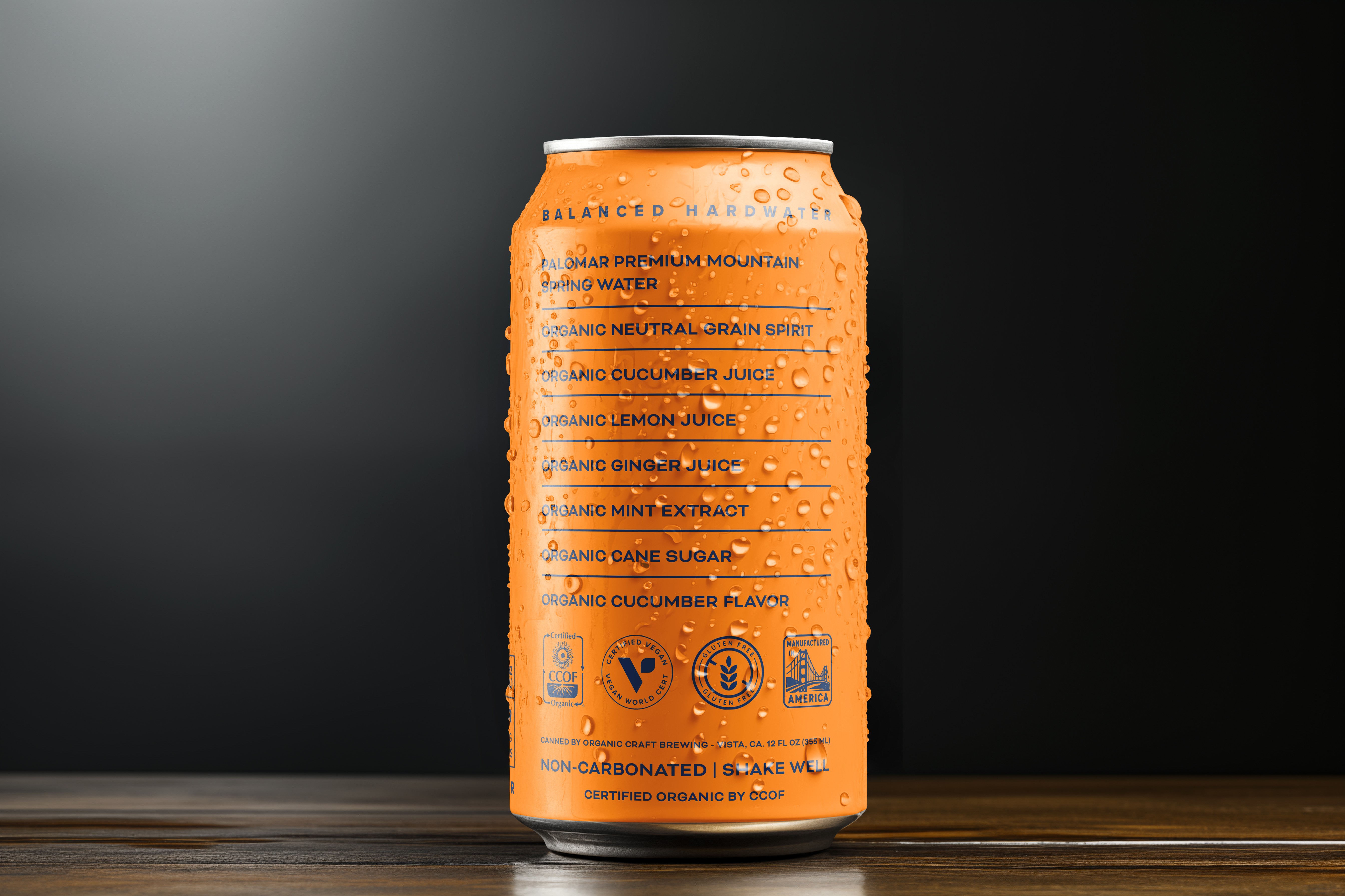 RX Bar Ingredients on SUNGOD can Minted Sol Healthy Alcohol