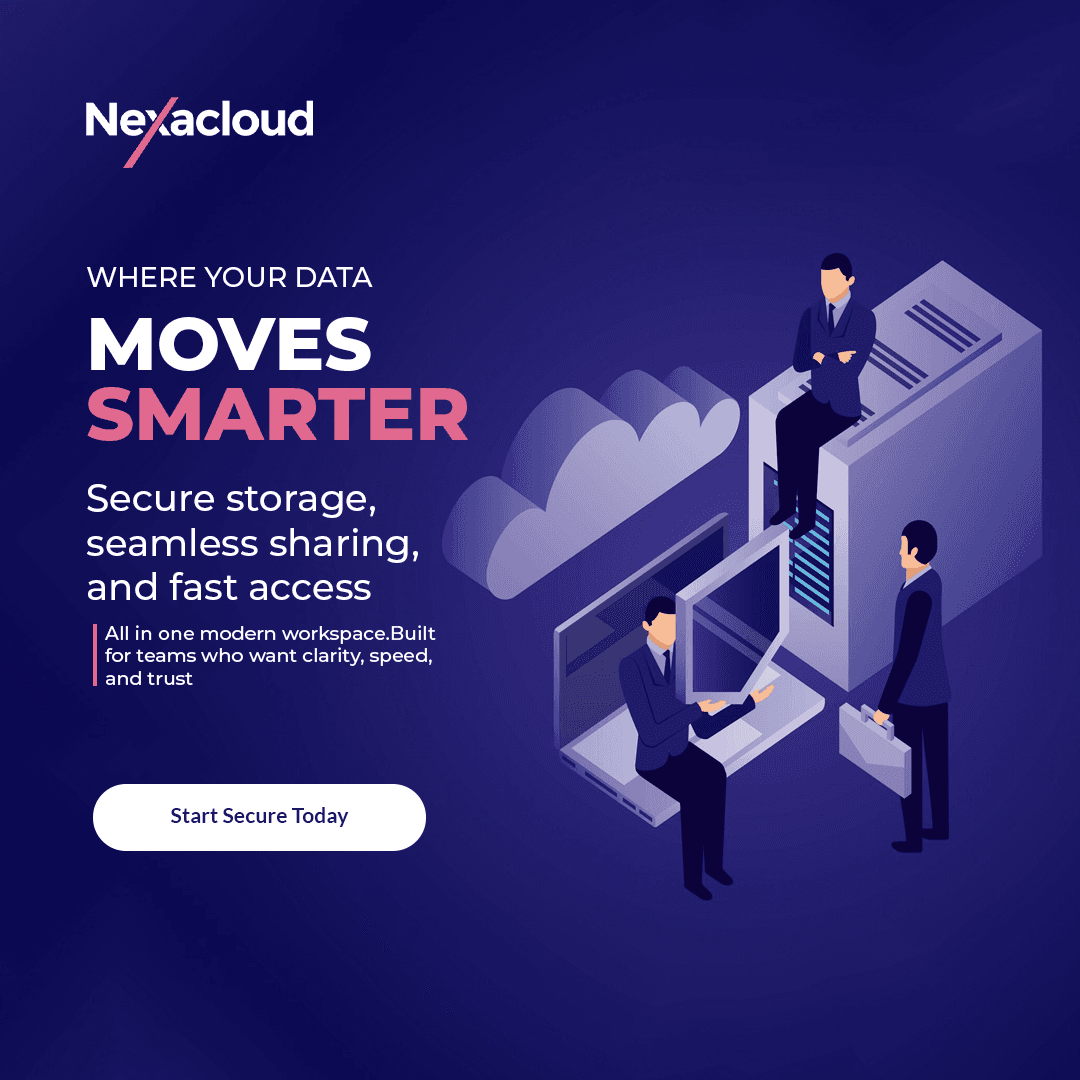 ad creative desig for nexacloud  by venkatesh prasad creative graphic brand designer