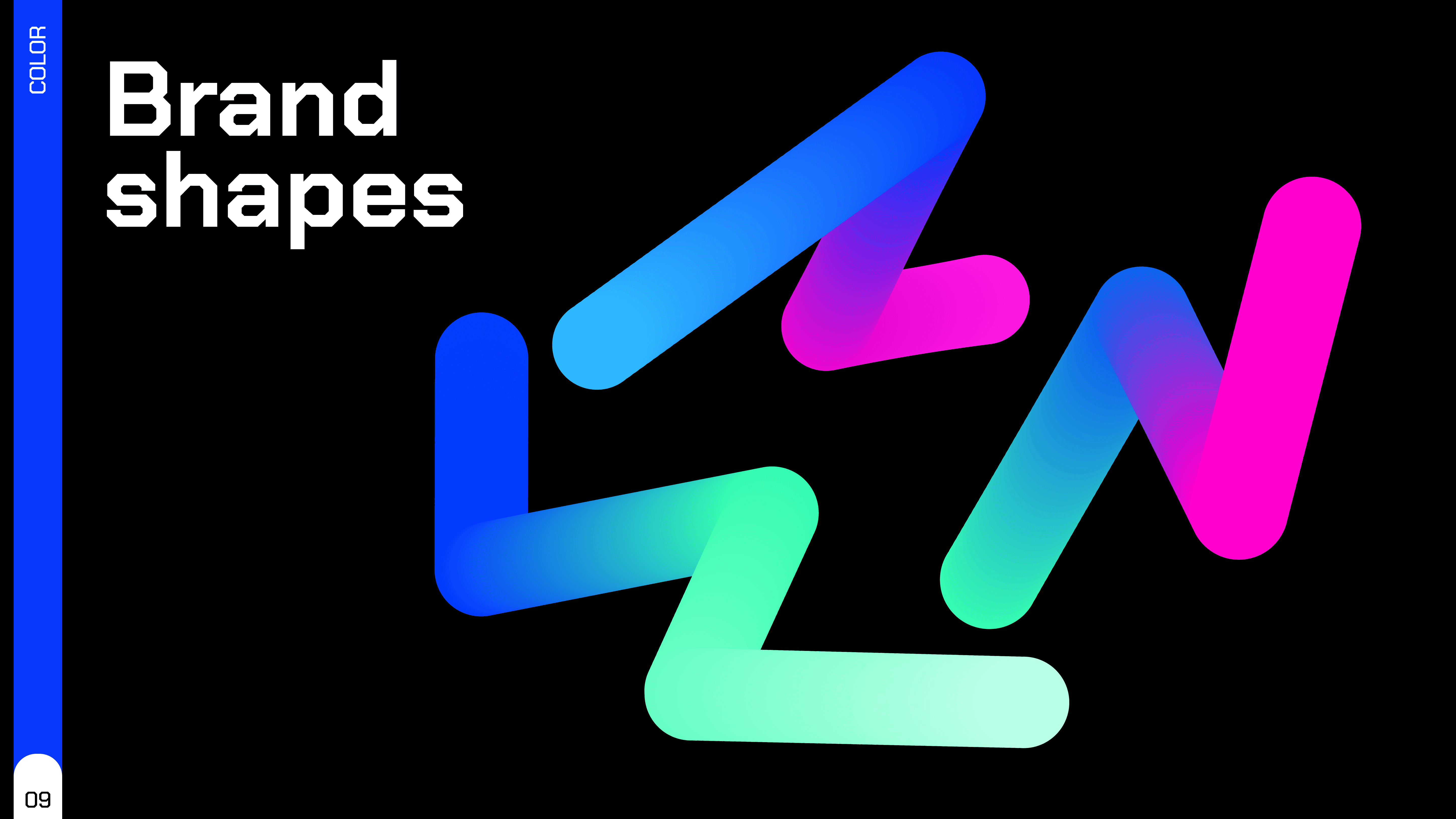 Cover image for branded pattern and graphic element design for Mandeta brandbook created by our team