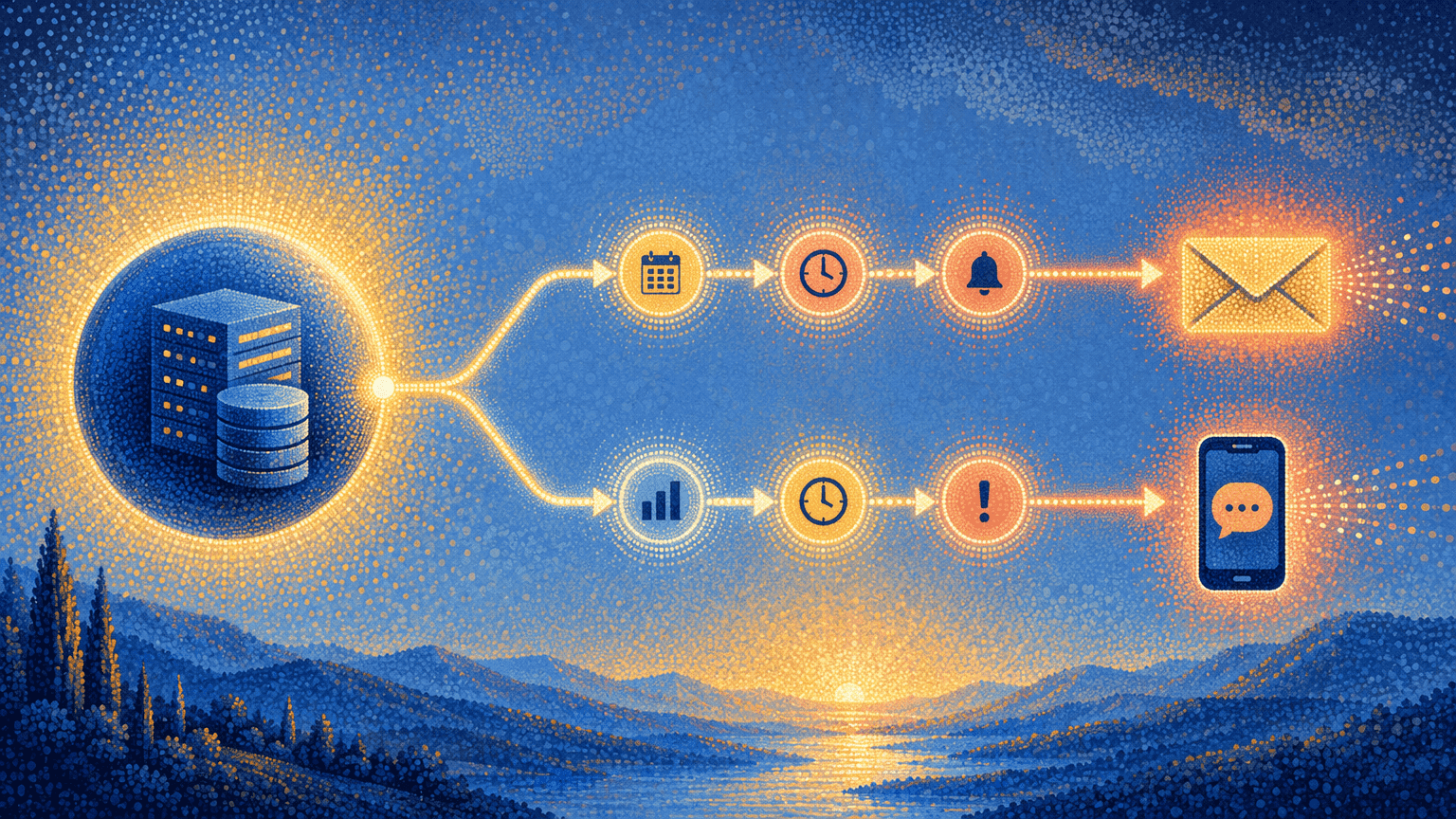 Illustration for 2. Stuut: B2B AR Automation with Rule-Based Multi-Channel Orchestration