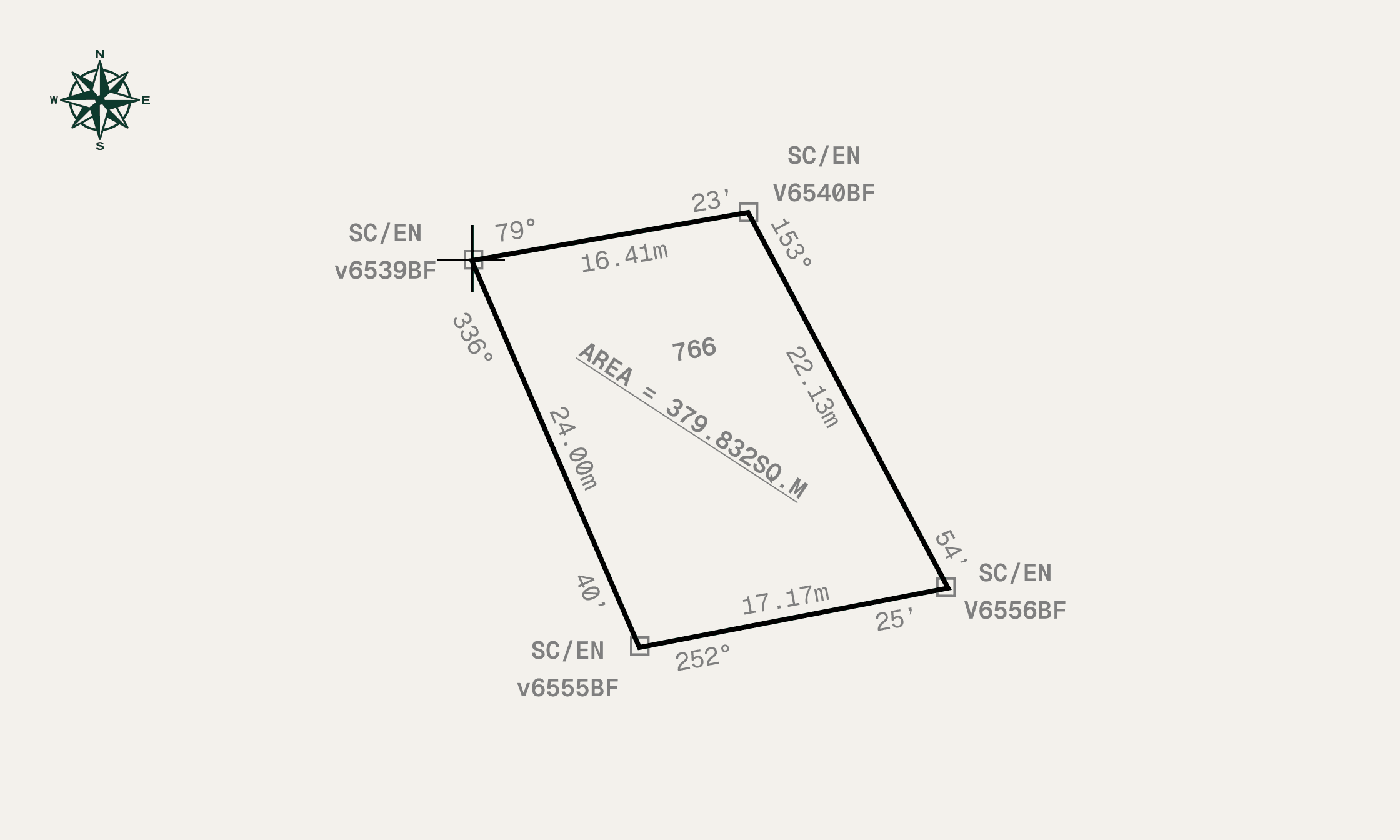 map layout of property
