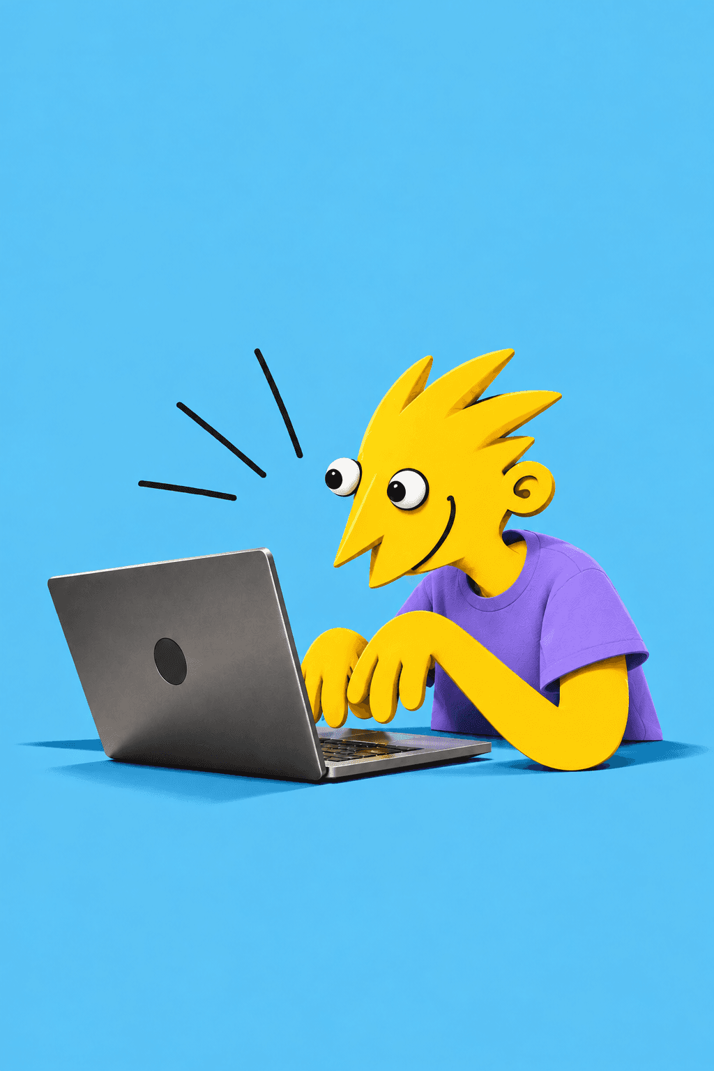 Website animation process