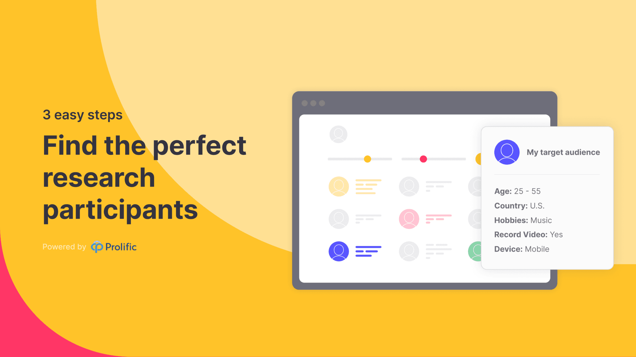 How to find the perfect research participants