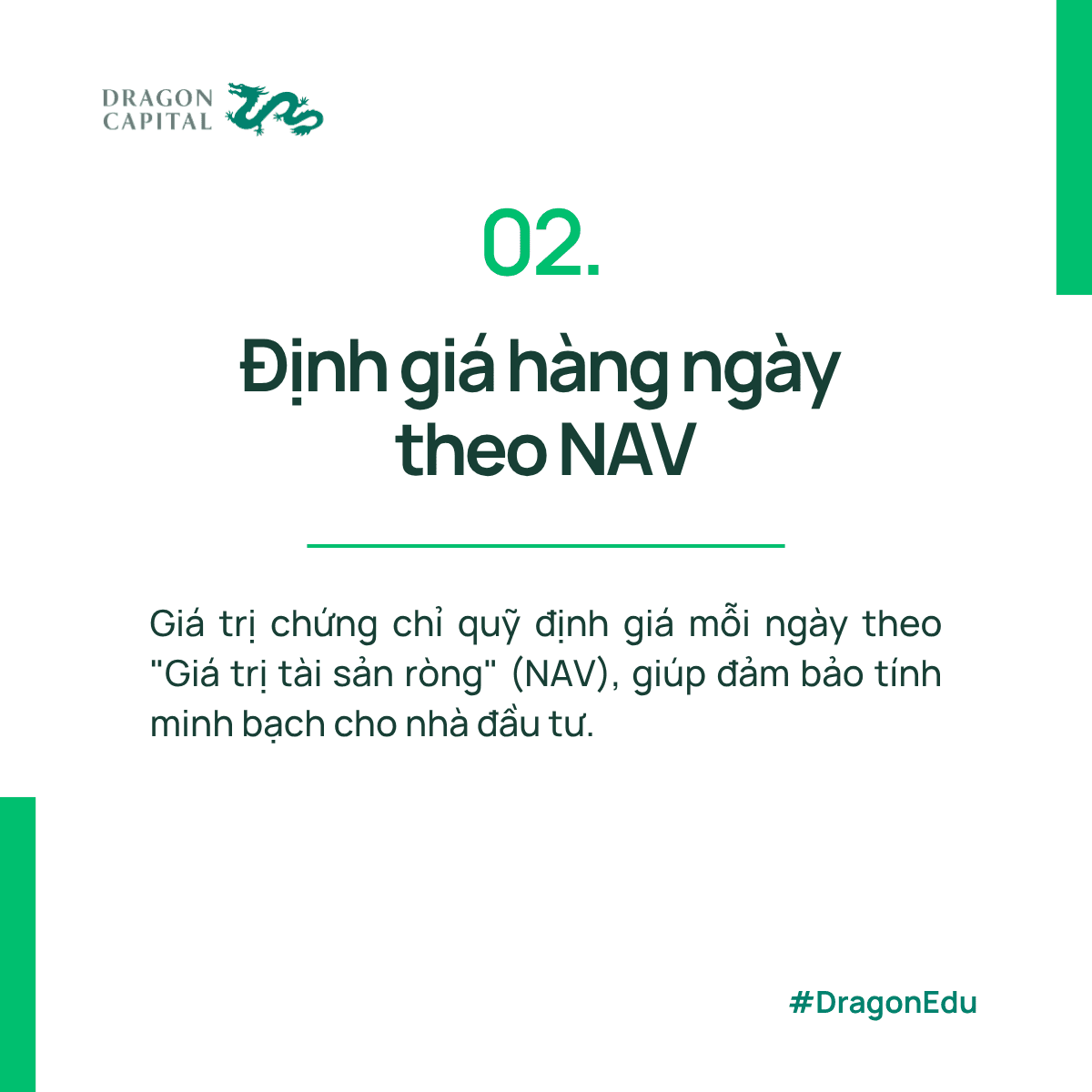 Giá trị chưng chỉ quỹ định giá theo NAV đảm bảo minh bạch cho nhà đầu tư