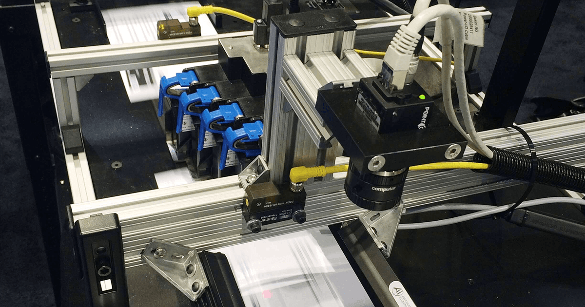 DPI M7 mounted on a variable web press