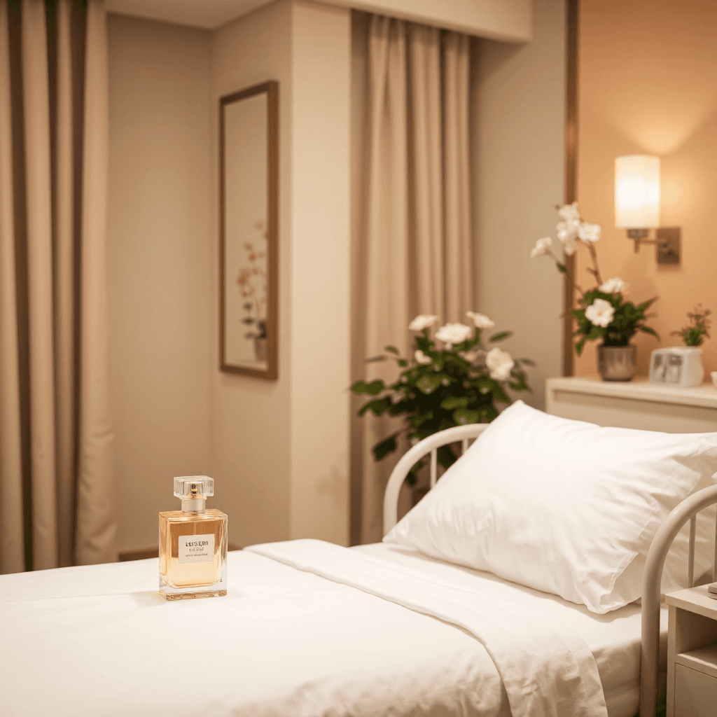 product photography of perfume