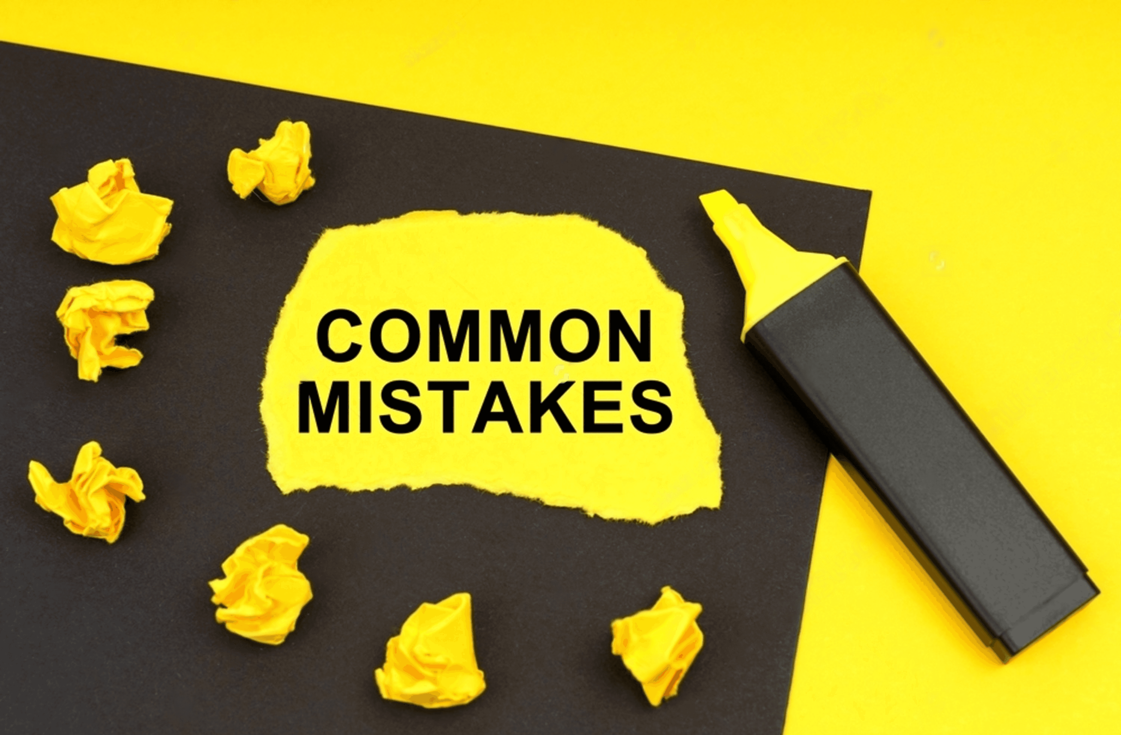 common mistakes