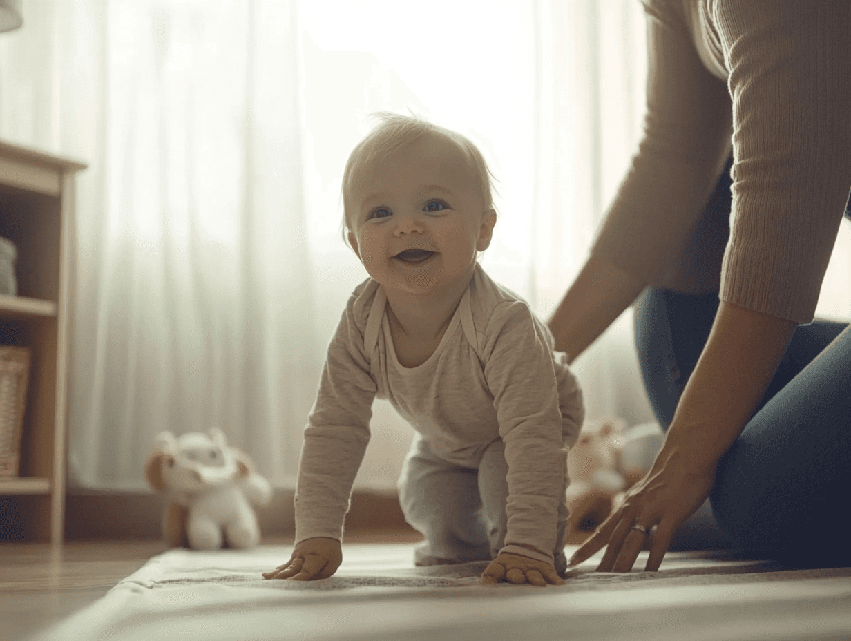 16 month old with mom