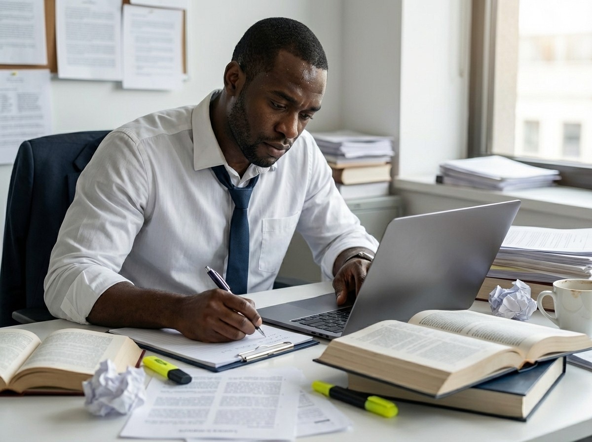 Law Firm Partner Writing Case Note