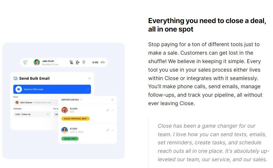 Close All-in-One Platform