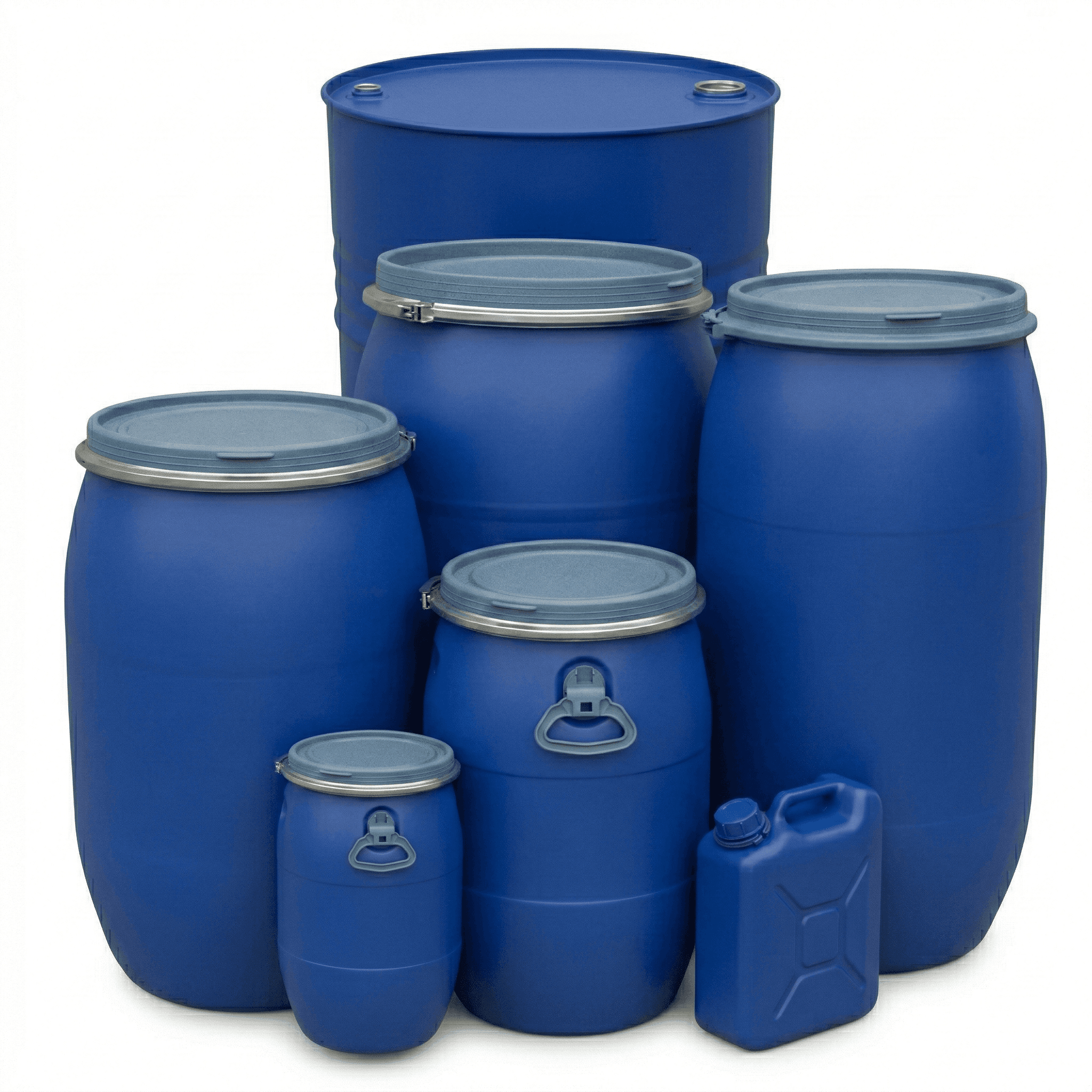 Plastik Mavi Bidon ve Varil