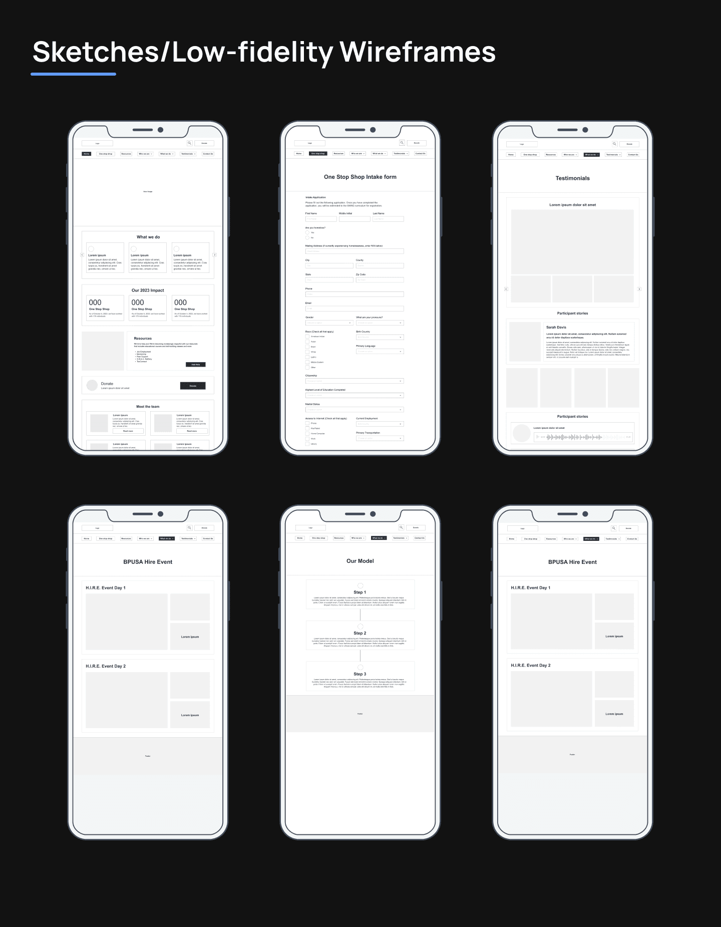 BPUSA Case Study Low-Fidelity