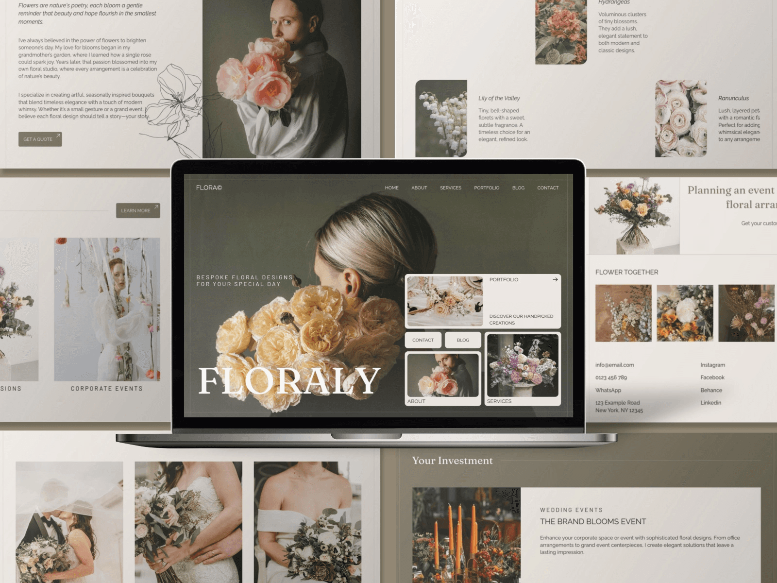 11 Top Wedding Website Templates - Floraly