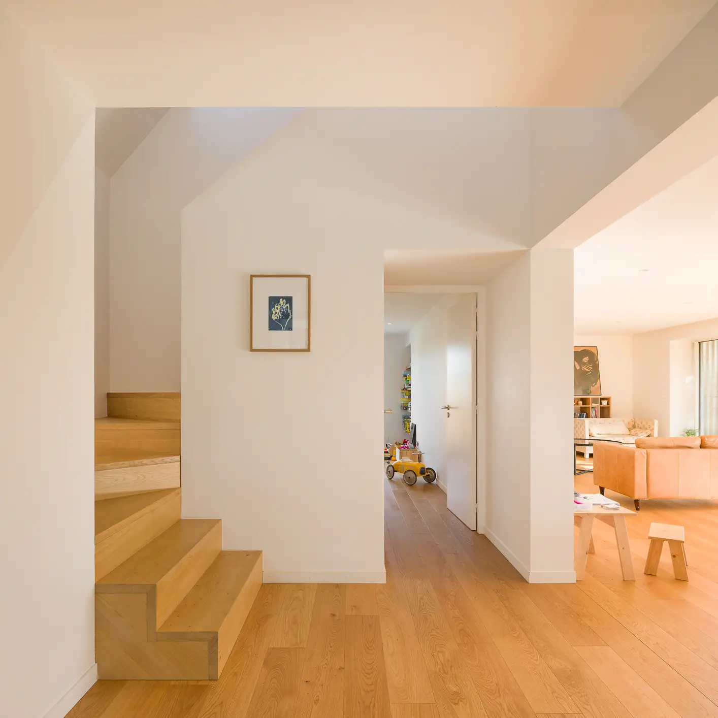 Rénovation maison néo bretonne - Pluneret - intérieur
