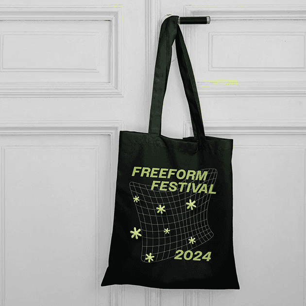 Freeform Festival Tote Bag